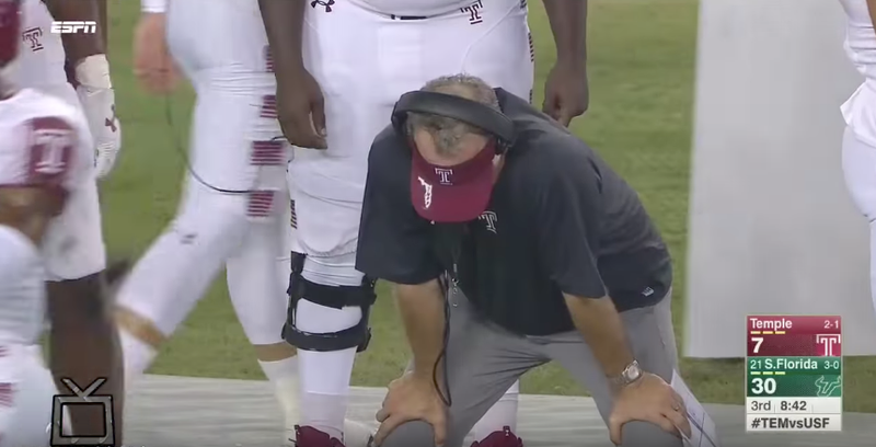 Illustration for article titled Temple's Two-Year Run Is Starting To Look Like A Flash In The Pan